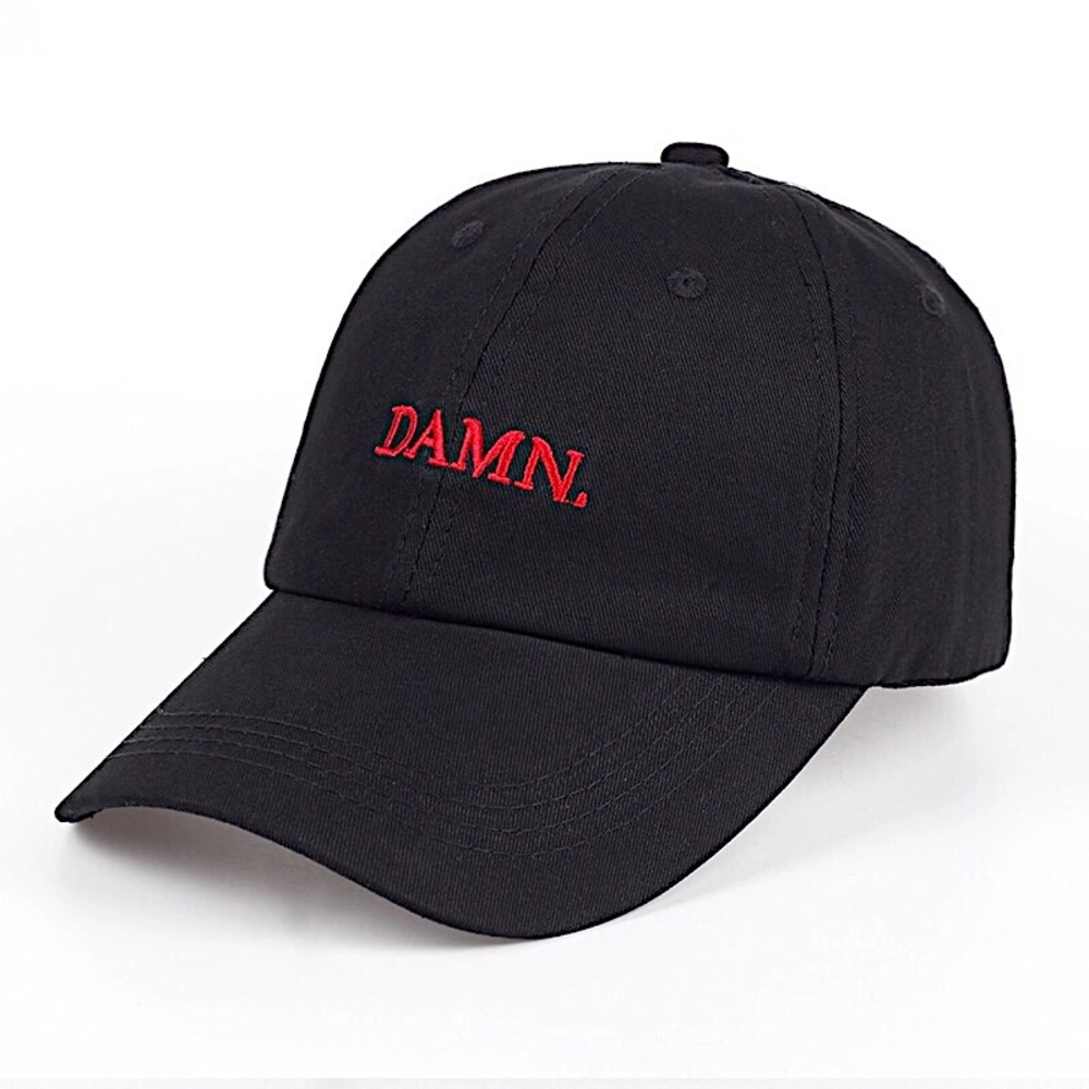 “Damn” Baseball Cap (Black) - Picture 3 of 5